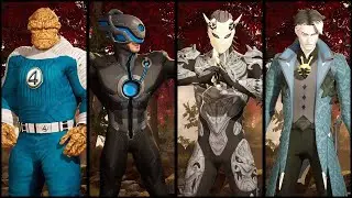 Invisible Woman, Thing, Maker, HERBIE, Mask Maker Daigo, Montague & Spinosaurus - Skin Mod Showcase