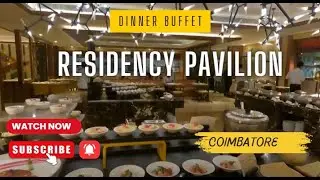 Coimbatore Vlog | Residency Pavilion Buffet | Local Bites