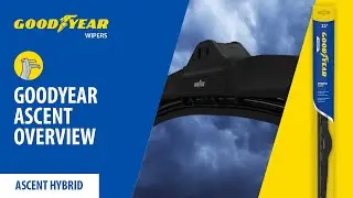 Обзор гибридных щёток стеклоочистителя Goodyear Ascent | Дворники Goodyear