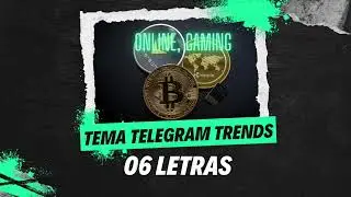 Todas as Palavras Binance da semana. Tema Telegram Trends. #palavradododia #bitcoin #criptobrasil