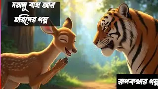 দয়ালু বাঘ আর হরিণের গল্প। রূপকথার গল্প।Rupkothar Golpo 