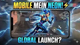 PC Jaisa Movement Mobile Par? 🤔Valorant Mobile NEON Gameplay!