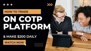 HOW TO TRADE ON COTP PLATFORM.  EASY WAY #cotp #cryptocurrency #binance #digitalmoney