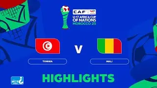 HIGHLIGHTS | Tunisia vs Mali | 2025 #TotalEnergiesAFCONU17 | Quarter Final