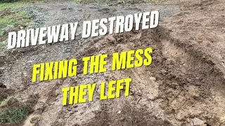 They Tore Up My Driveway&hellip; So I Fixed It Myself
