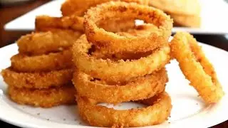 Homemade Onion Rings Recipe - Super Crispy Easy and Delicious