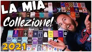 LA MIA COLLEZIONE DI MAZZI DI CARTE! + GIVEAWAY!! Ep 1) Mazzi aggiornati al 2021