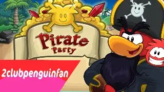 Club Penguin - Pirate Party 2014 Rooms