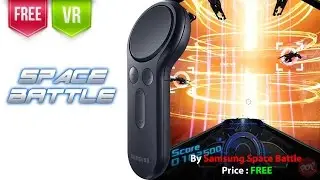 Space Battle Gear VR with Gear VR Controller support gameplay. Shoot all the alien robots