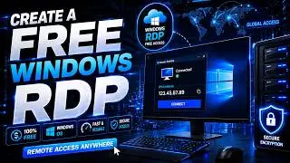 Free VPS Setup That Actually Works | Windows RDP + GPU Access