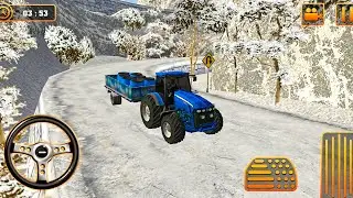Farm Tractor Cargo Driving Sim - Driving Tractors Off road Simulator Game #2 | Android Gameplay