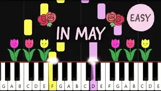 Franz Behr - In May Piano Tutorial (EASY)