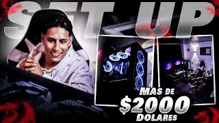 🤯💻MI SET UP 2025💻🤯 | 💥MAS DE $2000 DOLARES INVERTIDOS 💸| ANDRES WBST