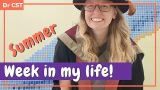 UNIVERSITY LECTURER  - Week during the summer! #university