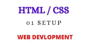 01 Setup Html Css Tutorial (Somali)