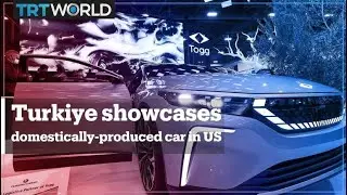 Turkey&rsquo;s domestic all-electric car TOGG on display in Las Vegas