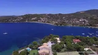 Sky views of Vromolimnos Beach