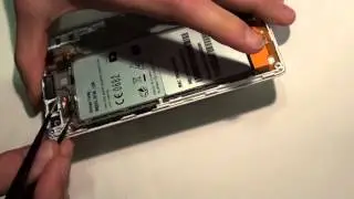 Huawei Ascend G740 Orange Yumo Complete Disassembly LCD Screen / Digitizer (display + tactil)  HD