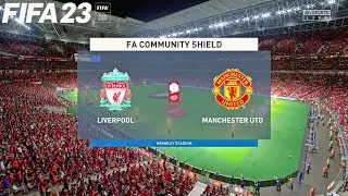 FIFA 23 | Liverpool vs Manchester United - FA Community Shield - PS5 Full Match & Gameplay