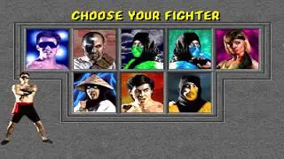 Mortal Kombat 1 (Mega Drive) - Johnny Cage Gameplay Playthrough