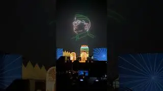 Subhash Chandra Bose Jayanti  Drone Show | BotLab Dynamics | Parakram Diwas