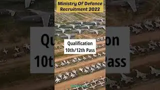 Ministry Of Defence Recruitment 2022 | #shorts #defence