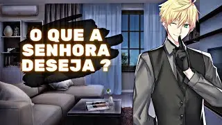 Seu novo mordomo fazendo o que você manda em quanto é paquerado「ASMR」