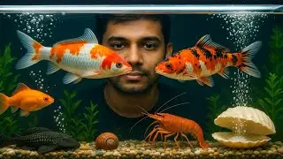 Разноцветные рыбки против черепахи | SOJAG AquaBloom