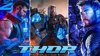 Thor: God of Thunder - Epic Entry and Mighty Battles❤️&zwj;🔥💪