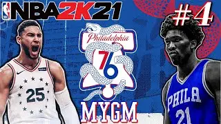NBA2K21 Philadelphia 76ers MyGM! - #4 - FIRING BRETT BROWN?!!?!?
