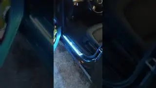 Led door sills Audi A4 B8