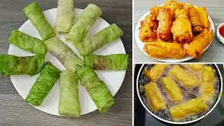 নতুনস্বাদে তৈরি বাধাকপির চিকেন রোল || Cabbage Chicken Roll Recipe || Chicken & Vegetable Roll