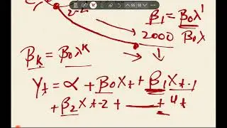 Koyck model in Econometrics