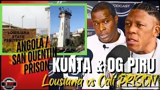 OG PIRU 25 Years Prison Crips Bloods! SAN QUENTIN / Kunta 28.5 Years ANGOLA Prison (Full Interview)