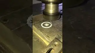 Making HTD 5m 20 teeth timing pulley on CNC router
