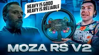 MOZA RS V2 - MY RALLY STEERING WHEEL