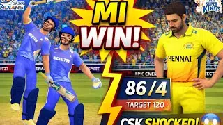 MI Chase Down CSK 😱 | Ryan Rickelton’s 49-Run Knock | Epic Cricket Game