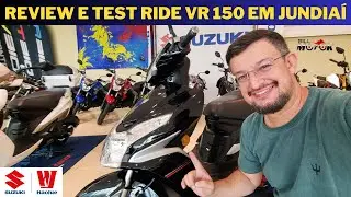 VR 150 HAOJUE em detalhes com REVIEW e TEST RIDE em JUNDIAÍ SP + bônus.