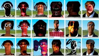 JUANDALE PRINGLE FAMILY & OBUNGA NEXTBOTS FAMILY NEXTBOTS Chase me in Garry's Mod