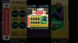 Dls26 Ousmane Dembele💥🇲🇫cf classic card🔥😱 are 87 to 97 max😱🔥#foryou #football #vairal #subscribe 🙏❤️