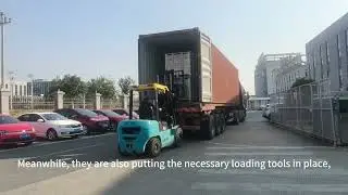 Precision in Motion | Standardized Unloading Process at Shin Shin Tools Co., Ltd.