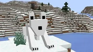 A hike up mount mine gone wrong/2026 polar bear mod by me