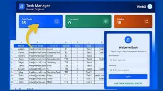 Employee Attendance Tracker in Google Sheets 2026| API Integration in React Project | Task tracker 🔥