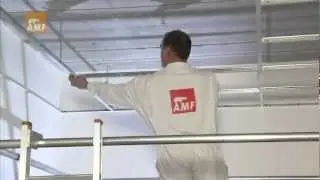 Монтаж подвесного потолка Knauf AMF