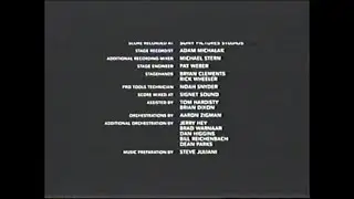 The Notebook (2004) End Credits (ABC Family 2010)