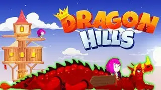Dragon Hills Ручной ДРАКОН Принцессы Веселая игра как мультик для детей от Cool GAMES