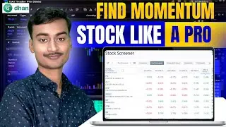Find Intraday Stocks in Momentum using this Tool | Best tool for stock screening