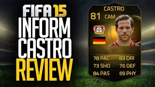 FIFA 15: IF CASTRO REVIEW (81) +INGAME STATS! FIFA 15 PLAYER REVIEW!