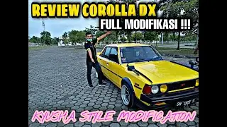 Kyusha Style Modification COROLLA DX!! || First Car Review
