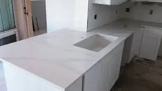 StStone Calacatta Valletta Kitchen Countertops Installed In Boca Raton Florida.
